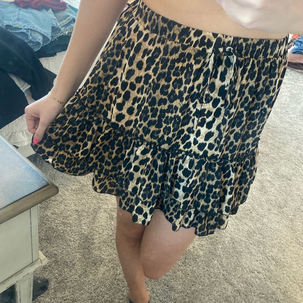 Leopard Skirt